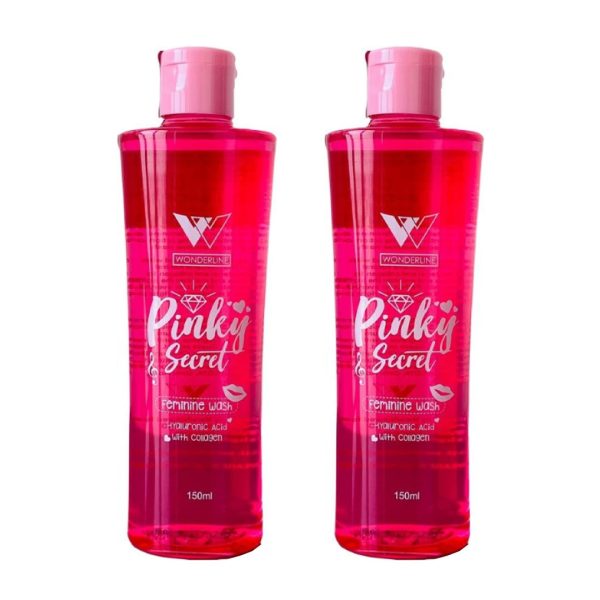 Wonderline Pinky Secret Feminine Wash - 2Pcs × 150ml Online Sale