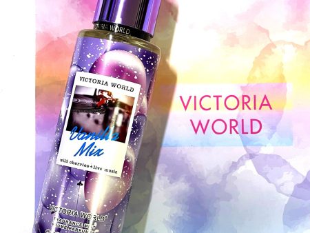 Victoria World (Vanilla Mix) Fragrance Mist - 250 ml Hot on Sale