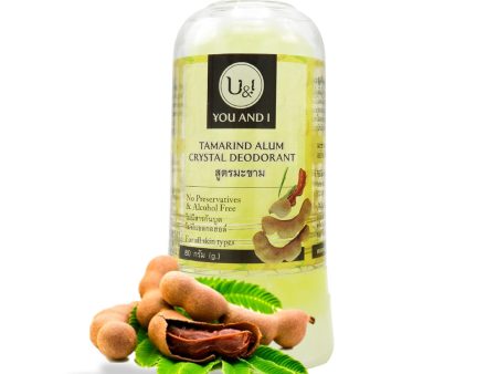 U&I Tamarind Alum Crystal Deodorant - 80g Discount