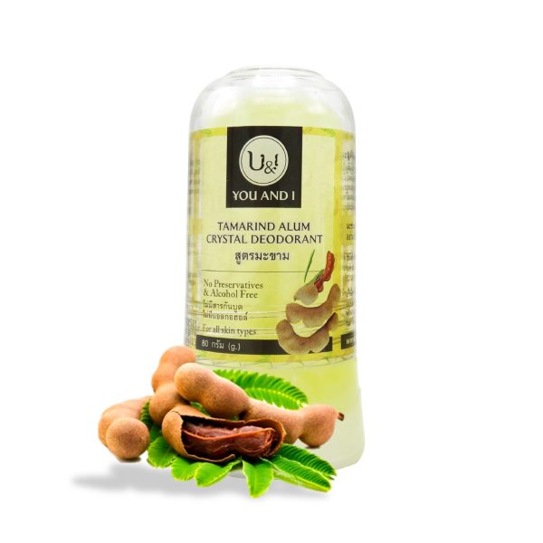 U&I Tamarind Alum Crystal Deodorant - 80g Discount