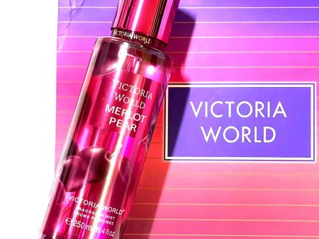 Victoria  World (Merlot Pear) Fragrance Mist - 250 ml Cheap