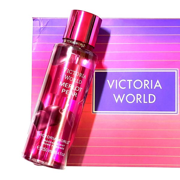 Victoria  World (Merlot Pear) Fragrance Mist - 250 ml Cheap