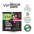 VIP Hair Colour Shampoo Brown - 20ml For Discount