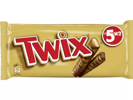 Twix Chocolate Cookie Bar 5x50g Hot on Sale