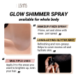 Ushas Glow Shimmer Glitter Moisturizing Face and Body Spray Cheap