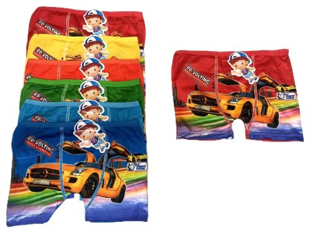 WZ Kids Boxer Shorts Underwear - 3 Pcs Online now