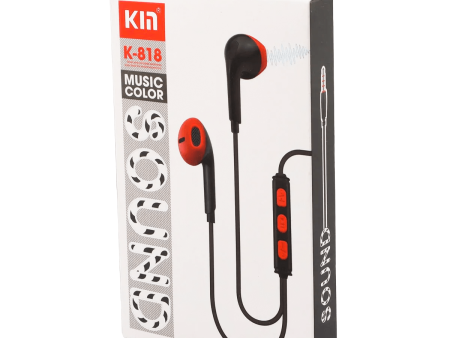 Kin Hi-Fi Wired Headphone - K818 For Cheap