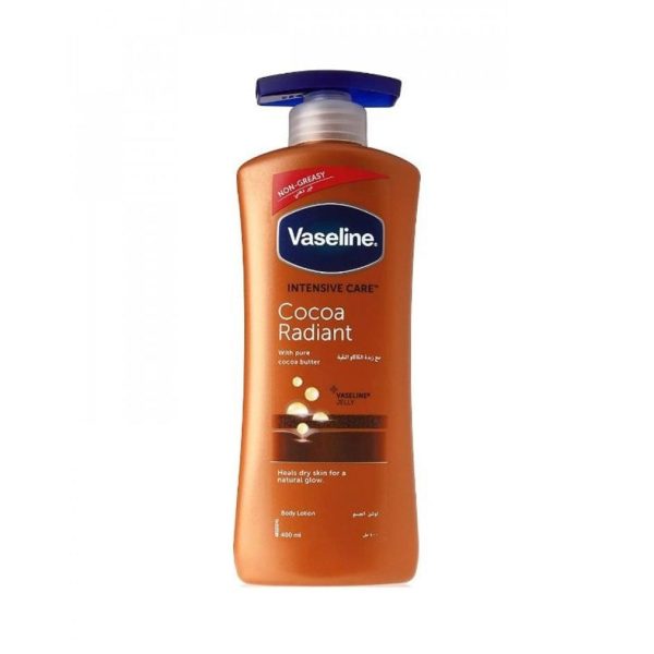 Vaseline Body Lotion Cocoa Radiant Intensive Care (Pump) -  400ml Sale