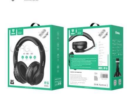 Inkax Bluetooth Wireless Headphones Hi-Fi Stereo HP-55 For Discount