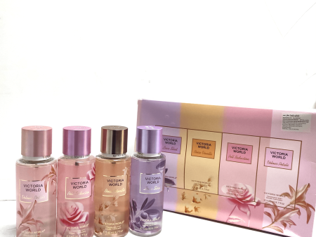 Victoria World Love 4 Pcs Combo Fragrance Mist - 4x140 ml Cheap