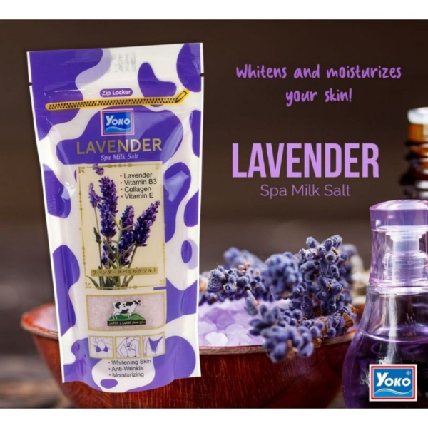 Yoko Lavender Spa Milk Salt - 300g For Cheap