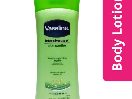 Vaseline Intensive Care Aloe Soothe Body Lotion - 725ml For Sale