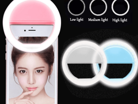 Selfie LED Ring Light Portable For Mobile Phone Hot on Sale