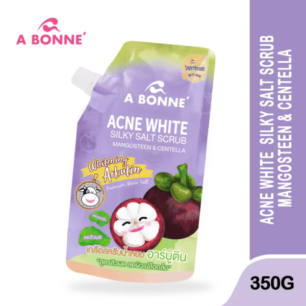 A Bonne Acne White Silky Salt Scrub Mangosteen & Centella (Thailand) - 350g Discount