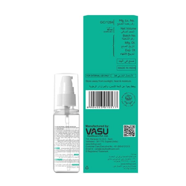 Trichup Hair Serum Thermal Protection - 60ml Supply