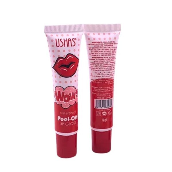 Ushas Peel-Off Lip Gloss WaterProof For Cheap