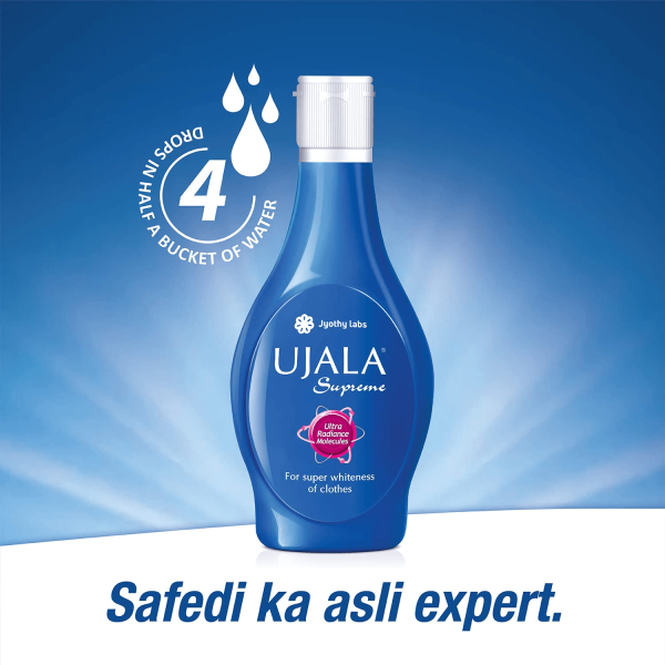 Ujala Supreme Liquid Fabric Whitener - 250ml Cheap