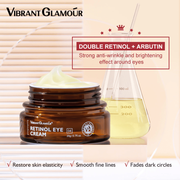 Vibrant Glamour Anti-Aging Retinol Eye Cream - 20g For Discount