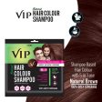 VIP Hair Colour Shampoo Brown - 20ml For Discount