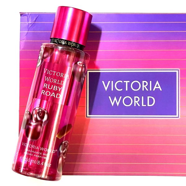 Victoria  World (Ruby Road) Fragrance Mist - 250 ml For Sale