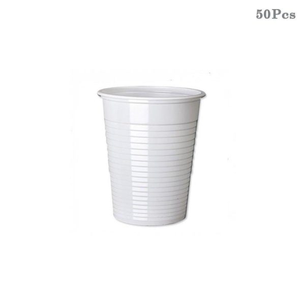 Watania Plastic Drinking Cups  7Oz - 50Pcs Cheap