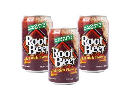 Zesto Root Drink - 330ml x 3 pcs (Offer) Fashion