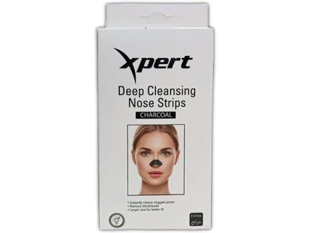 Xpert Deep Cleansing Nose Strips (Charcoal) - 6 Strips Supply