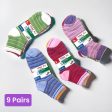 Young 7A Color Women s Socks - 9 Pairs Supply