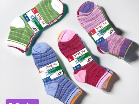 Young 7A Color Women s Socks - 9 Pairs Supply