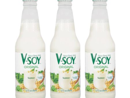 V-Soy Original Soyamilk Drink 300ML x 3 Pcs (Offer) Sale