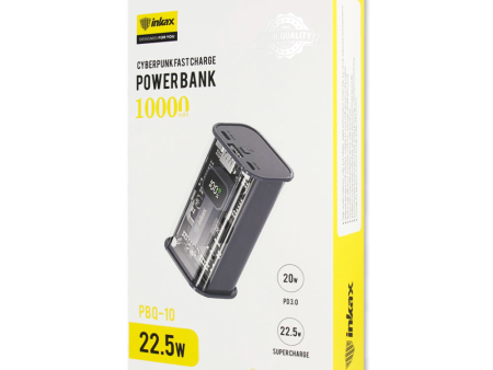 Inkax CyberPunk Fast Charge Power Bank 10000mAh PBQ-10 Discount