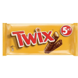 Twix Chocolate Cookie Bar 5x50g Hot on Sale