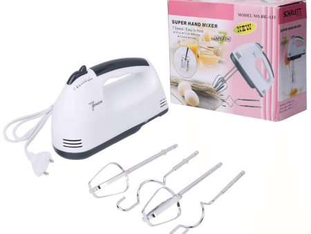 Electric 7 Speeds Hand Mixer 260W HE-133 Online Hot Sale