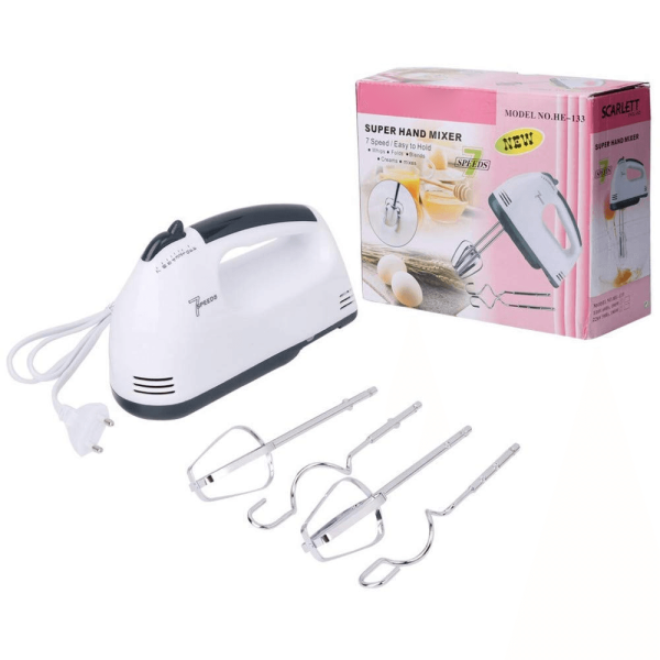 Electric 7 Speeds Hand Mixer 260W HE-133 Online Hot Sale