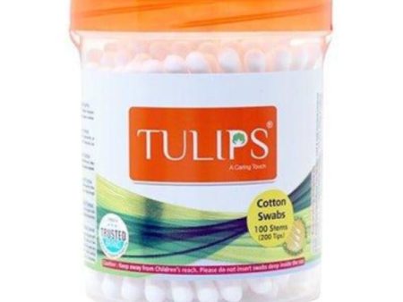 Tulips Cotton Buds 100Pcs Supply