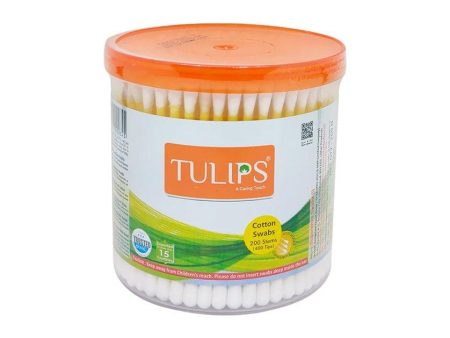 Tulips Cotton Buds 200Pcs on Sale