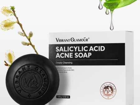 Vibrant Glamour Salicylic Acid Acne Soap - 100g on Sale