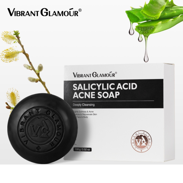 Vibrant Glamour Salicylic Acid Acne Soap - 100g on Sale