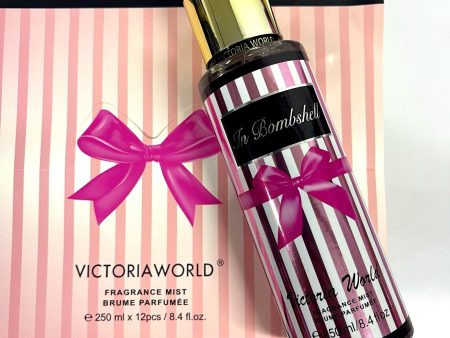 Victoria World (In Bombshell Purple) Fragrance Mist - 250 ml Hot on Sale