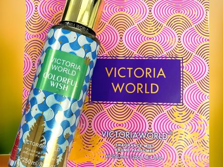 Victoria World (Colorful Wish) Fragrance Mist - 250 ml Supply