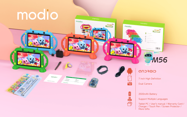 Modio - Original 5G Wifi Kids Tablet - M56 Cheap