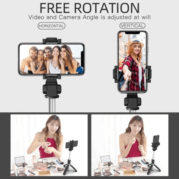 Tripod & Mini Live BroadCast Wireless Selfie Stick JC-11 For Sale